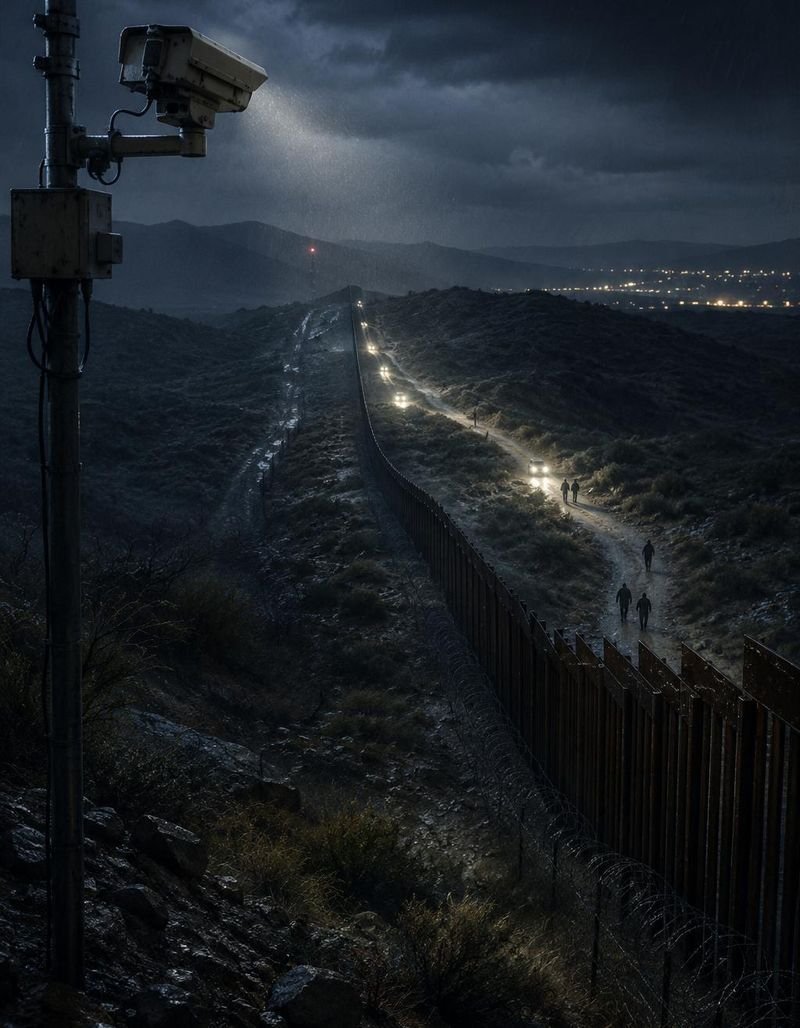 Night-time border surveillance with thermal and acoustic detection